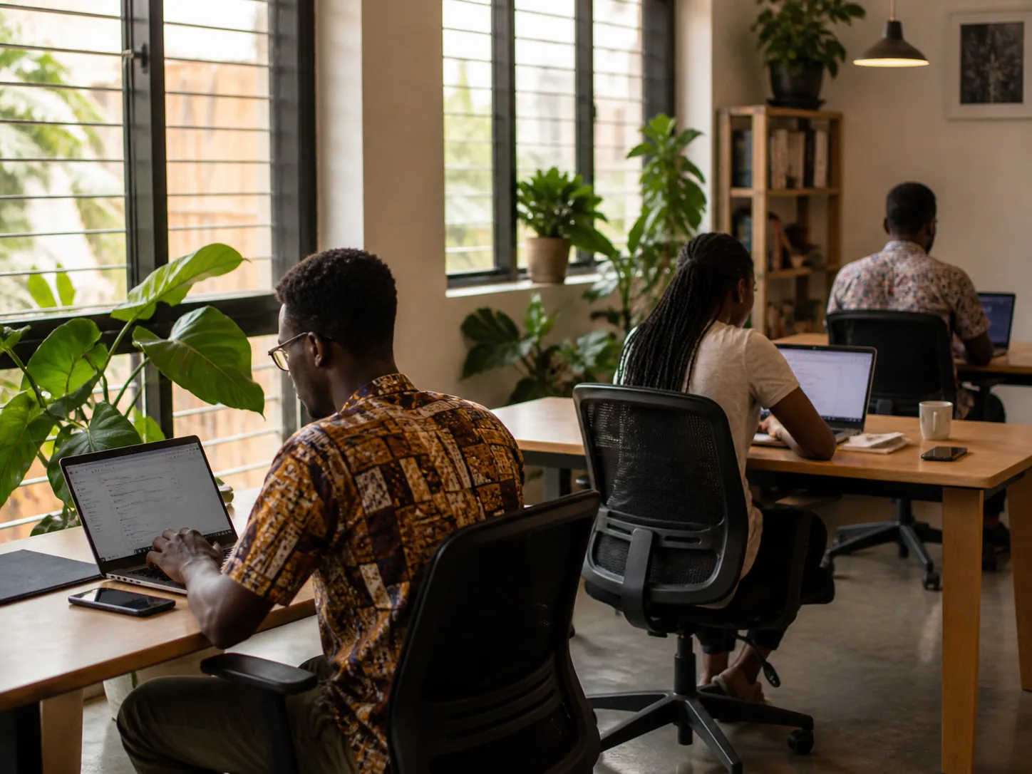 Espace de travail moderne à Ouagadougou